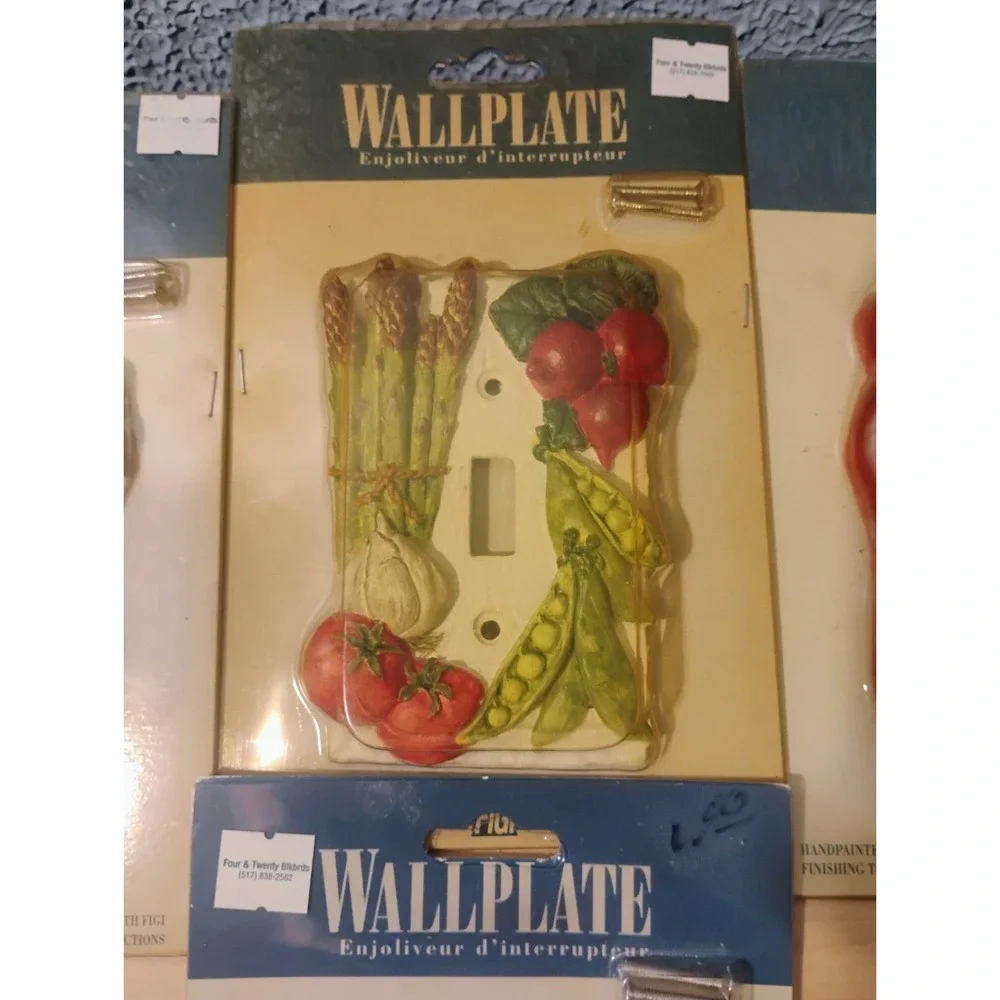 Figi New In Package Lot Of Vintage 2000/2001 Wall Switch Coverings Wallplate Y2k
